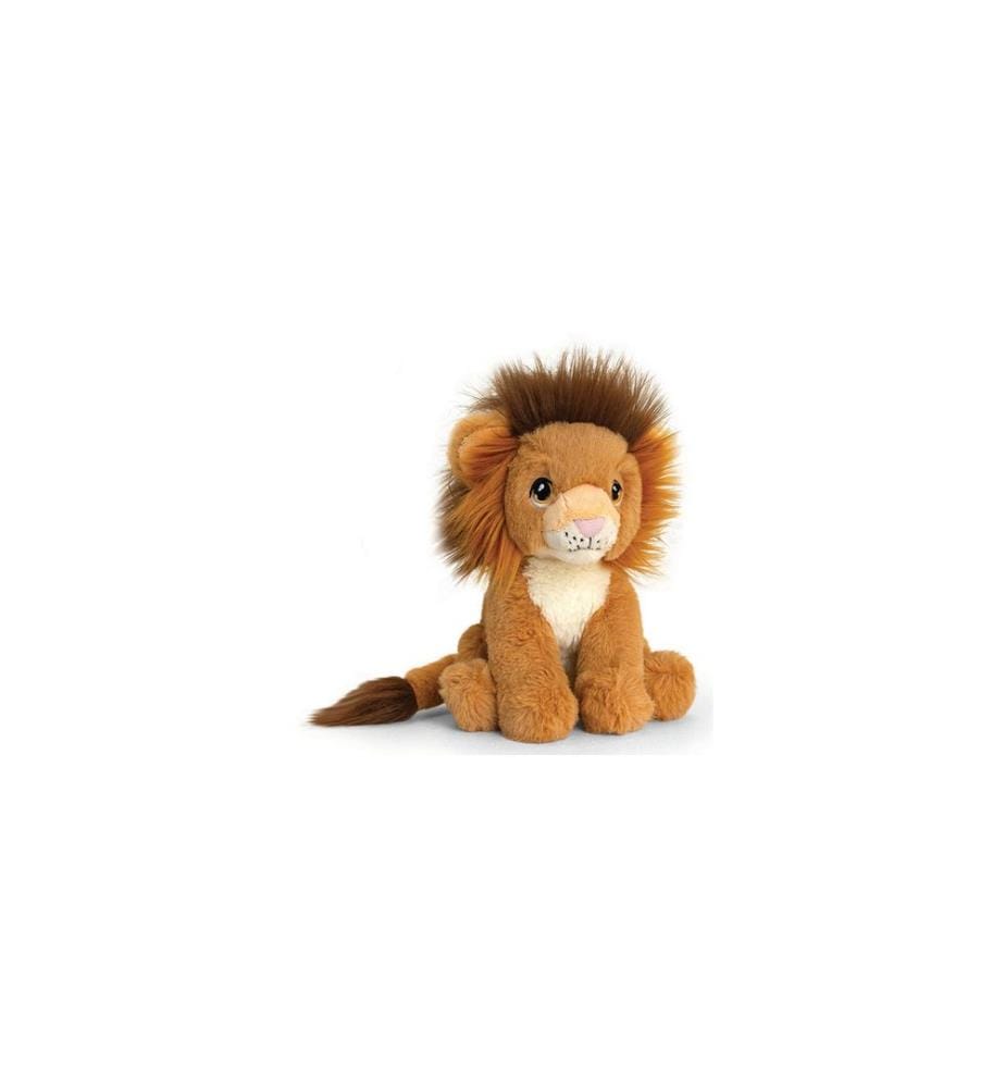 Keeleco - Animal en peluche Lion 18 cm