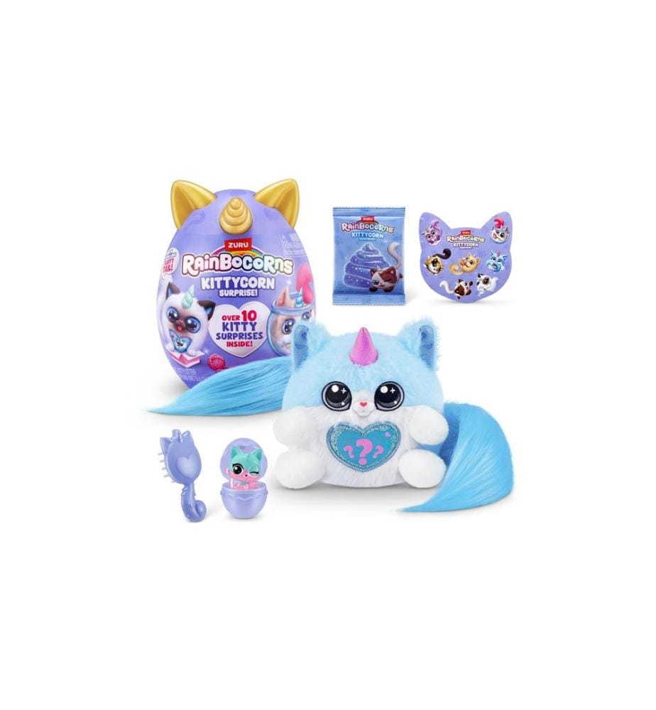 Zuru - Rainbocorns Kittycorn Surprise avec 10 surprises