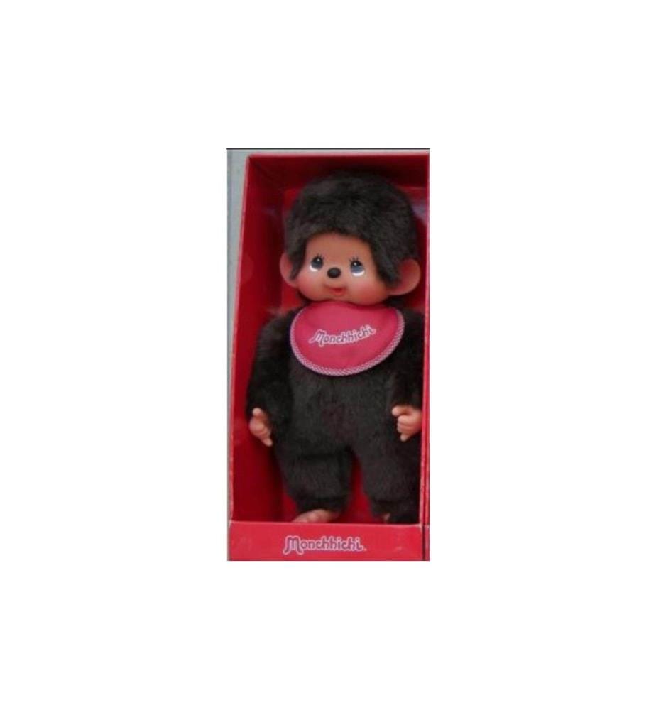 MONCHHICHI - Animal en peluche Classic Boy Red 45 cm