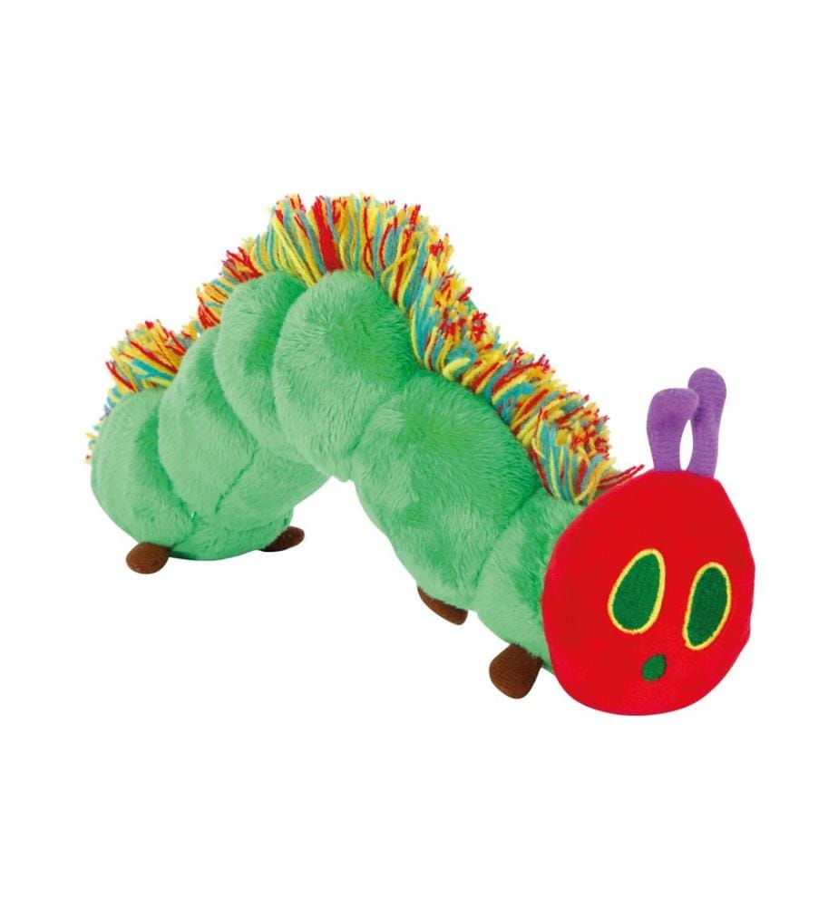 small foot - Animal en peluche Chenille à papa 28 cm