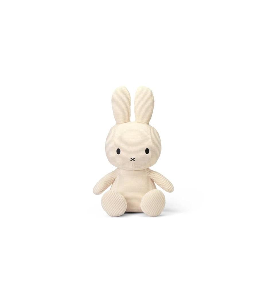 Bon Ton Toys - Miffy ECO Velours côtelé blanc 70 cm