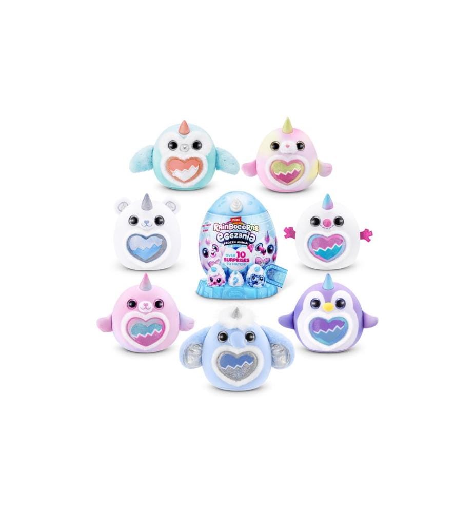 Zuru - Animal en peluche Rainbocorns Eggzania Frozen Mania assorti