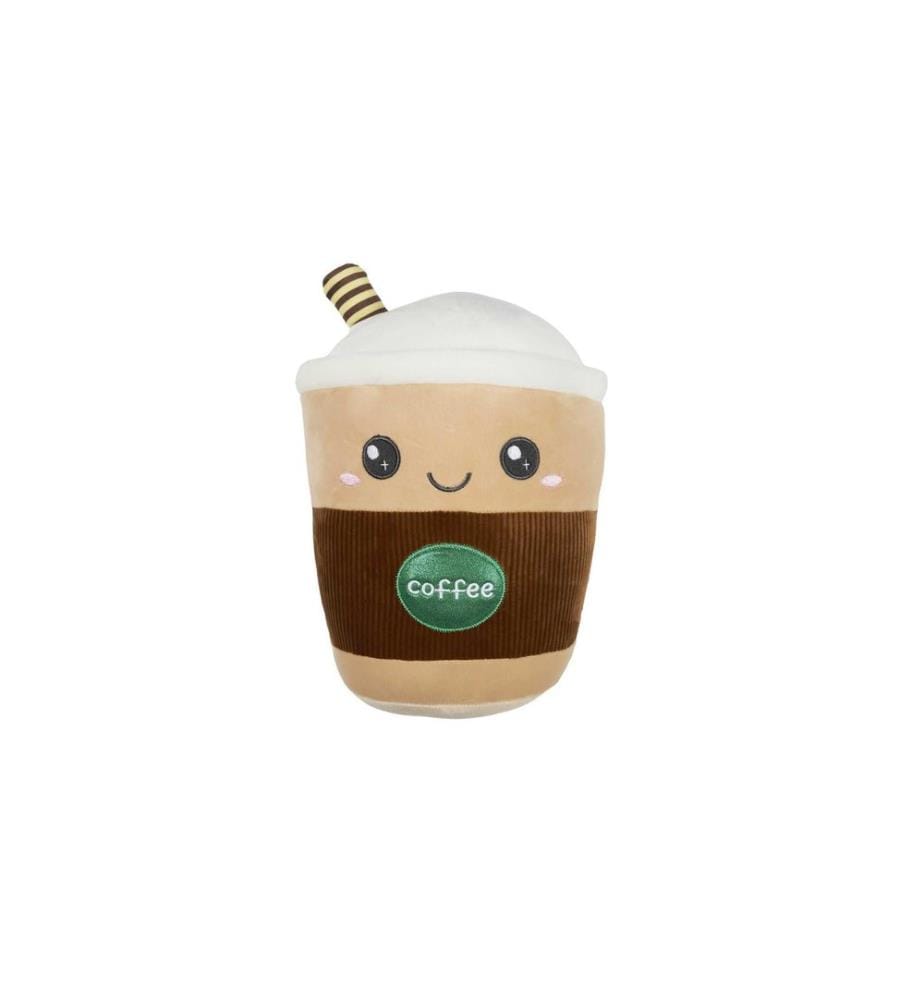 Sombo - Peluche Café 29 cm, brun/blanc