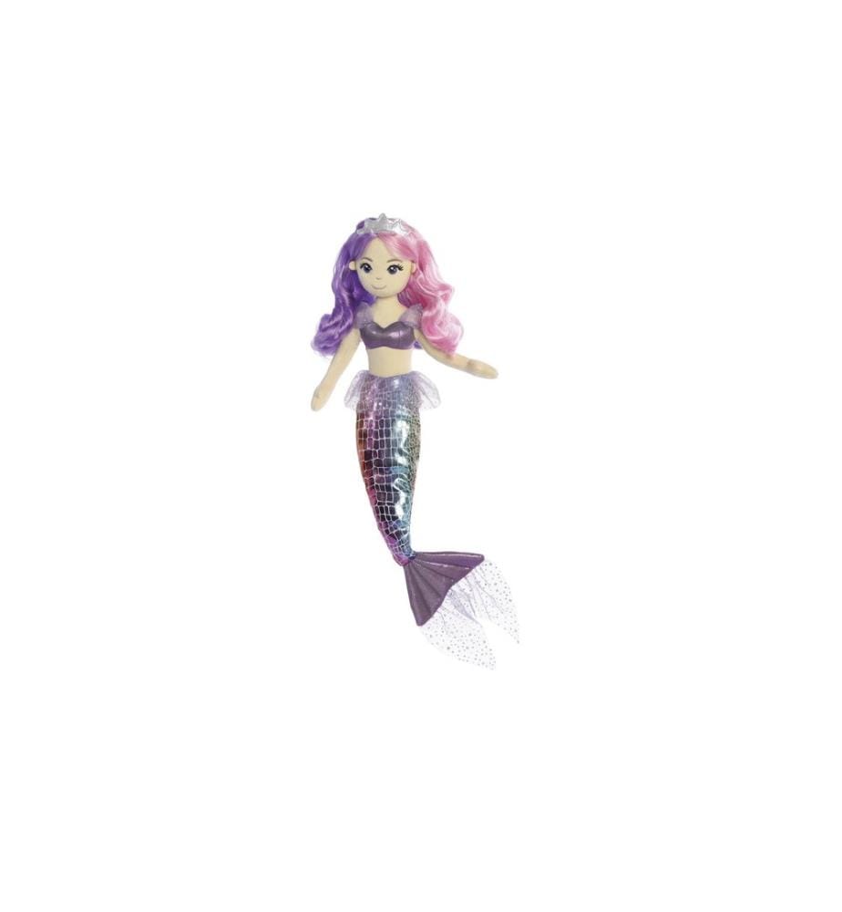 AURORA - Peluche Sea Sparkles Pastel Sea Iris 46 cm