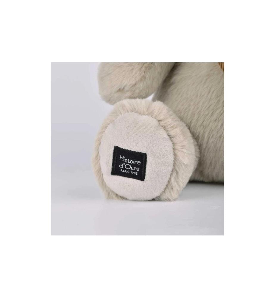 DOUDOU ET COMPAGNIE - Hippo avec bonnet 20 cm, gris
