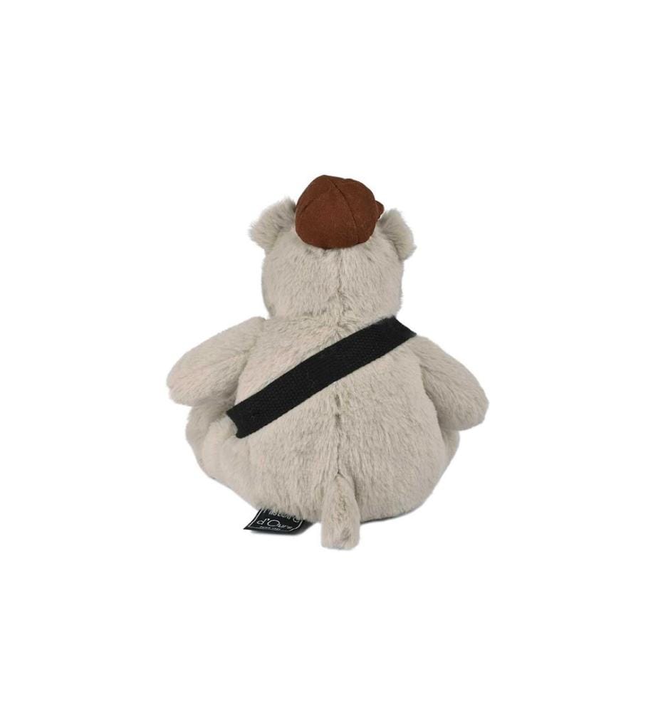 DOUDOU ET COMPAGNIE - Hippo avec bonnet 20 cm, gris