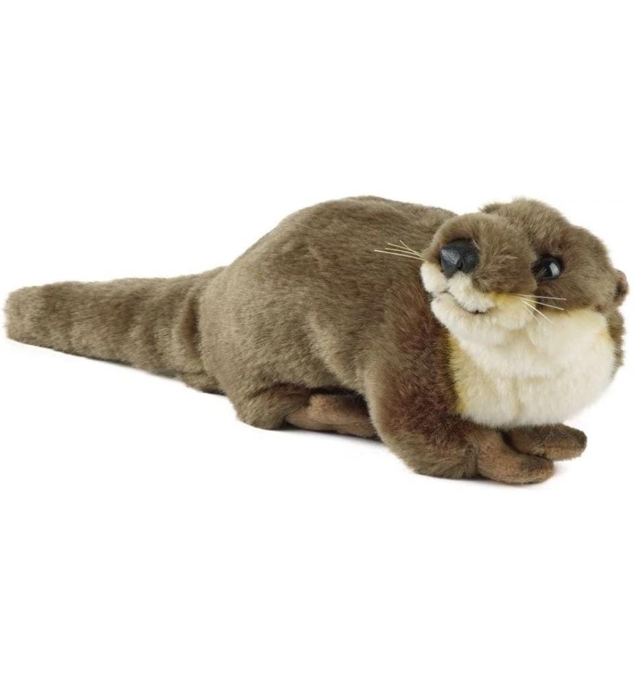 Living Nature - Peluche Loutre moyenne 32 cm