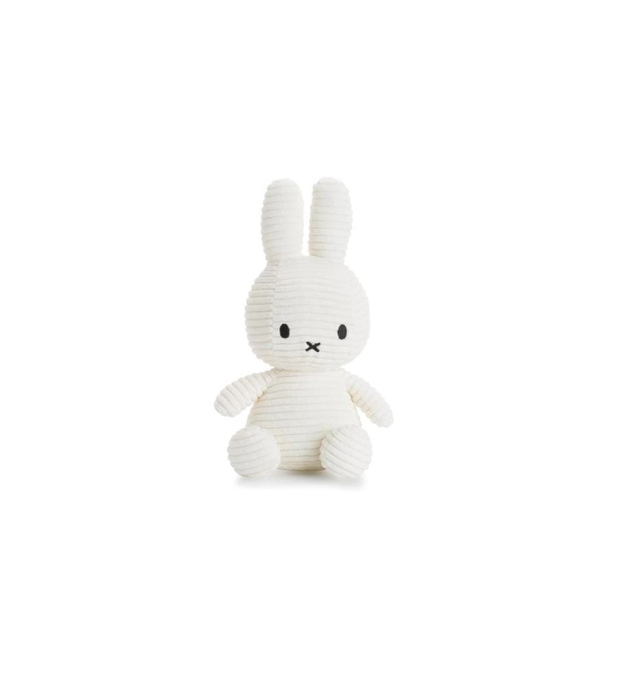 Bon Ton Toys - Miffy ECO velours côtelé blanc 23 cm