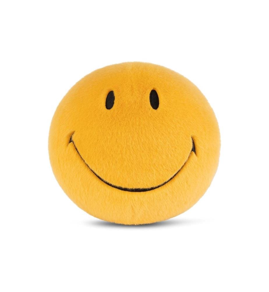 Bon Ton Toys - Peluche Smiley ECO Fuzzy Jaune 23 cm
