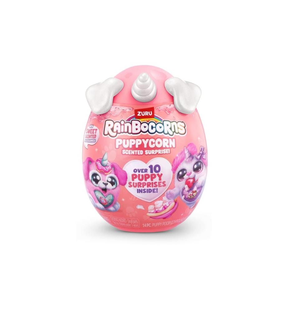 Zuru - Animal en peluche Rainbocorns – Puppycorn Surprise