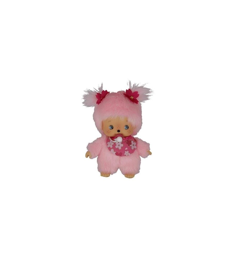 MONCHHICHI - Animal en peluche Baby Sakura Girl 15 cm