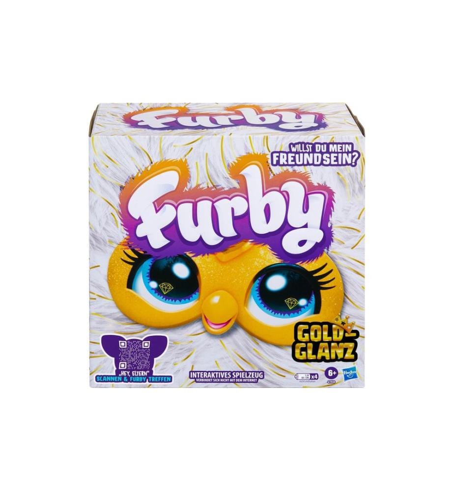 Furby - Peluche Jouets interactifs Furby - Or Glam Or