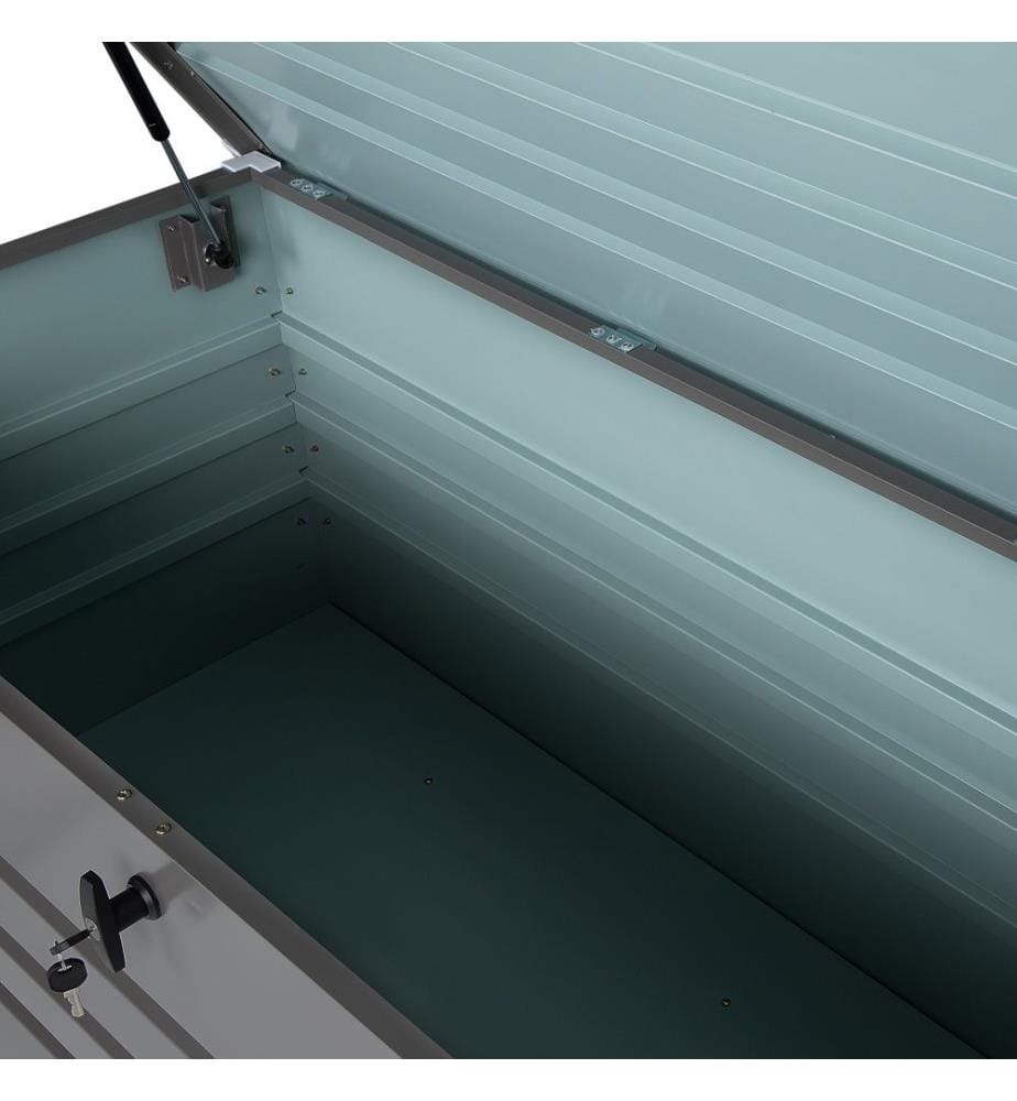 Storage Box CEBROSA 165 cm 70 cm Grey