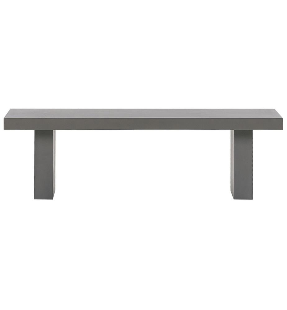 Panchina da giardino TARANTO 150 cm Cemento Grigio