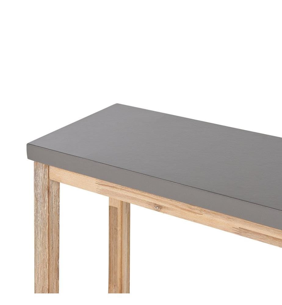 Panchina da giardino OSTUNI 160 cm Cemento Grigio