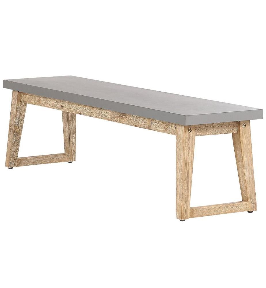 Panchina da giardino ORIA 160 cm Cemento Grigio