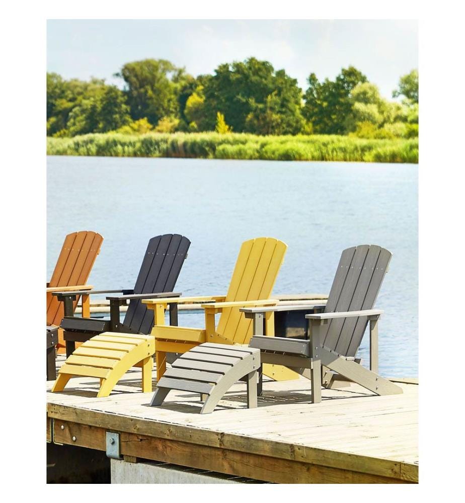 Pouf de jardin ADIRONDACK Turquoise