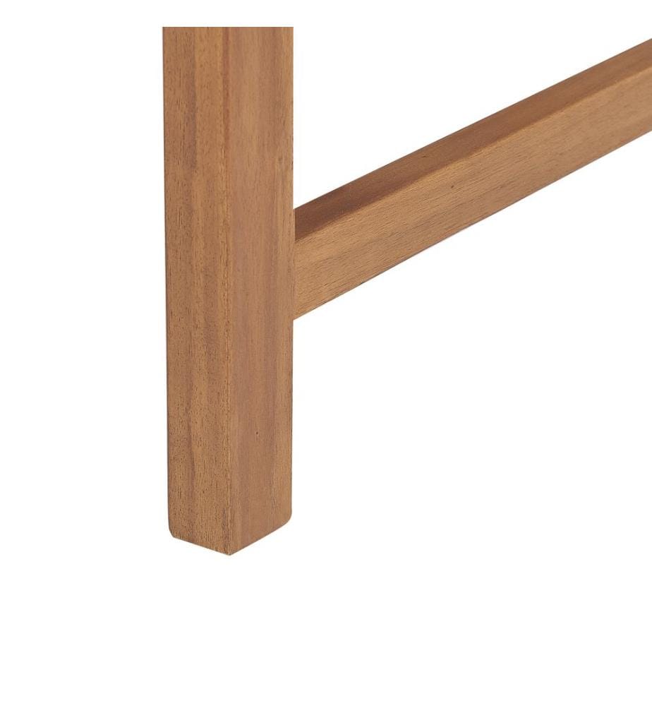 Panchina da giardino TREIA 110 cm Legno d'acacia Marrone