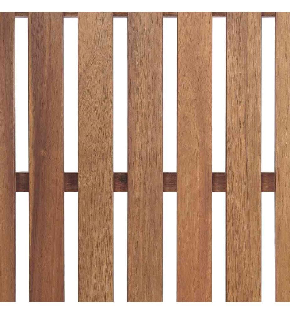 Panchina da giardino TREIA 110 cm Legno d'acacia Marrone