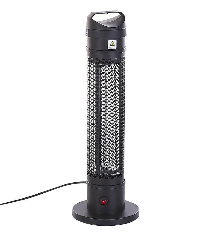 Chauffage de terrasse infrarouge autoportant KRAKATOA 1000 W Noir