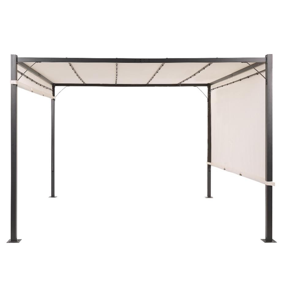 Pavillon LED PARGA Metall 310 cm 310 cm Beige