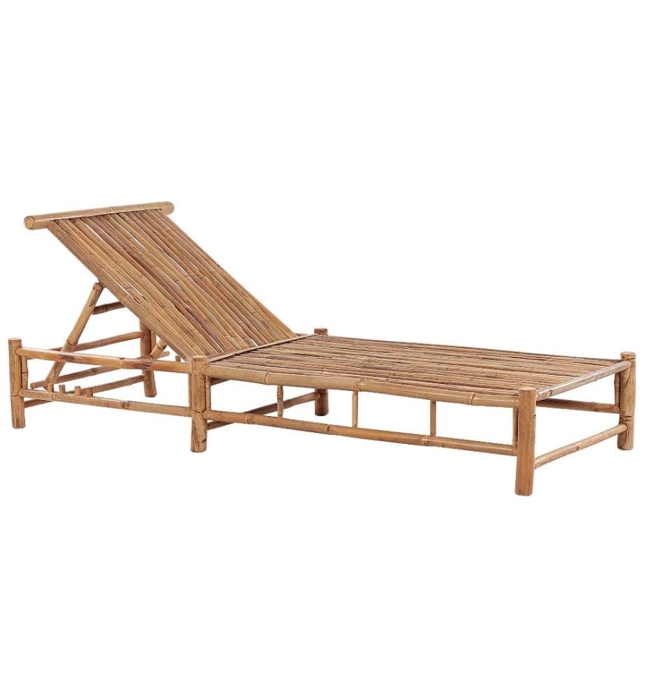 Transat avec coussin LIGURE Bambou Marron