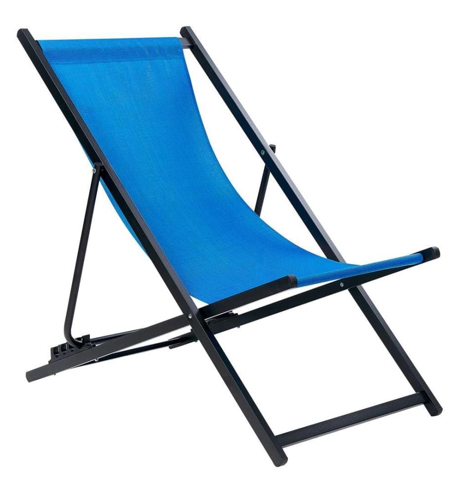 Chilienne pliante LOCRI II Métal Bleu
