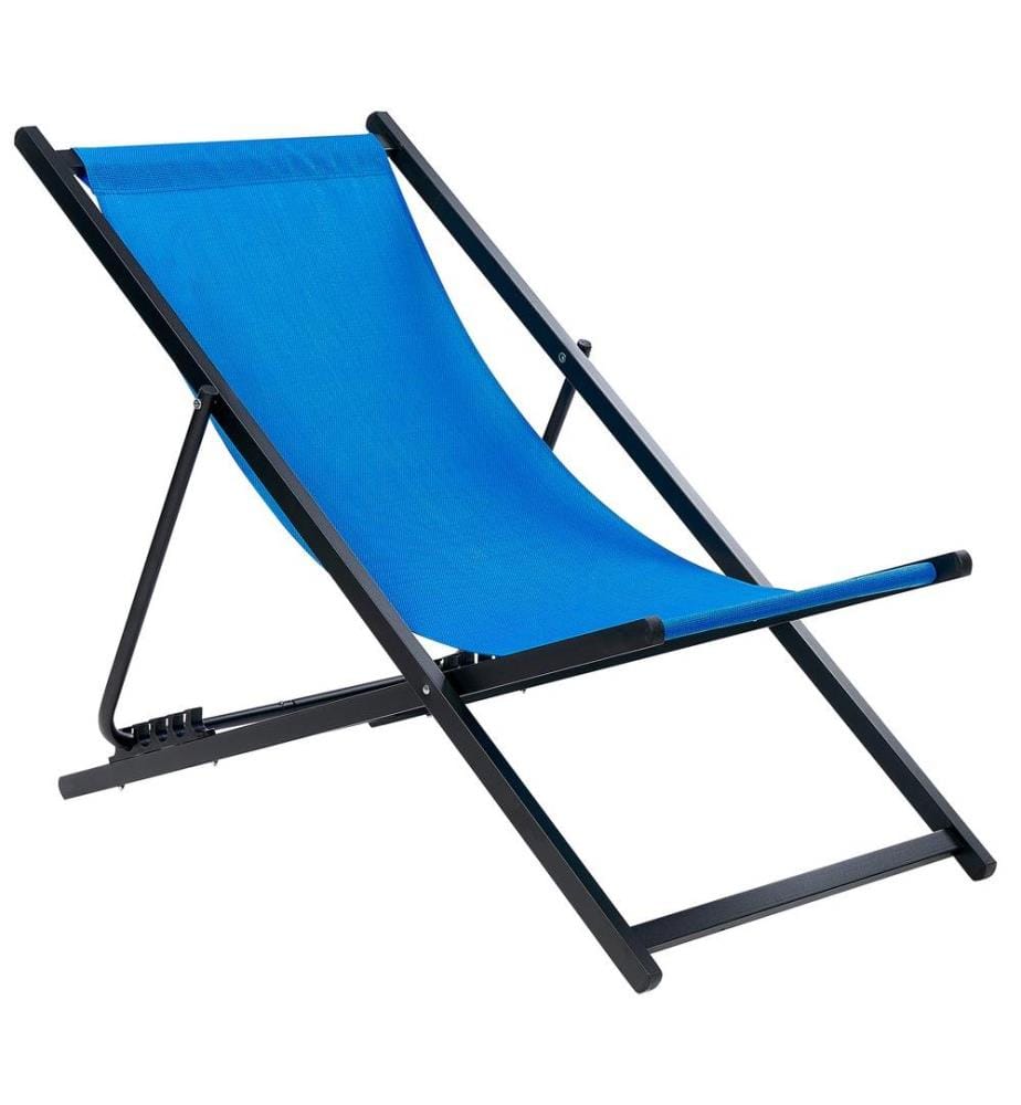 Chilienne pliante LOCRI II Métal Bleu