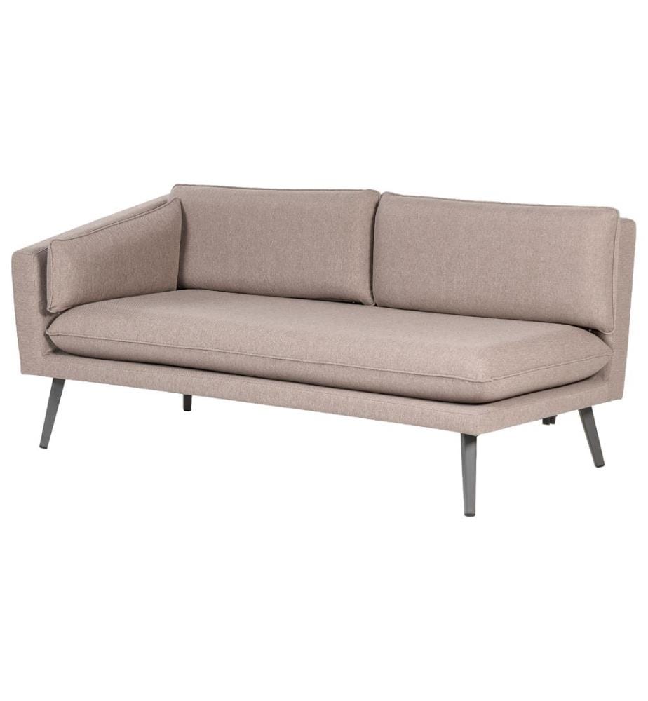 Divano da giardino 3 posti LORETELLO Lato destro Beige