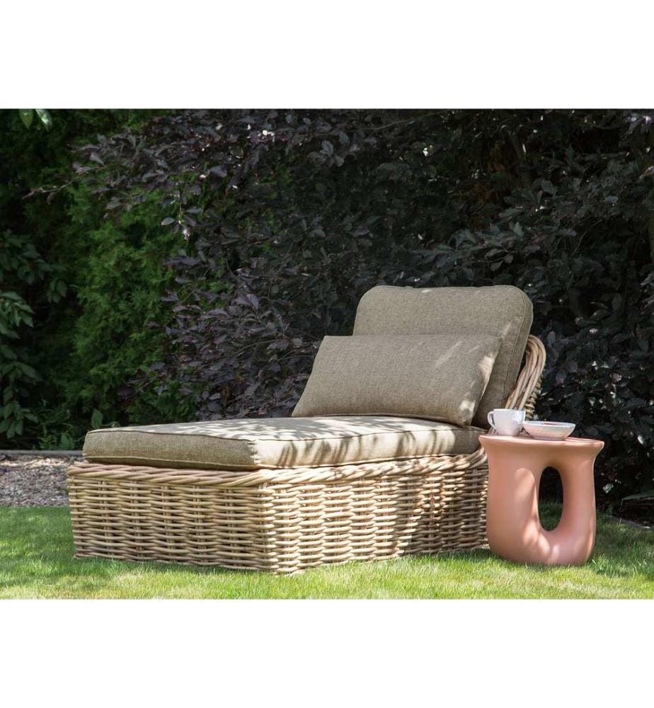 Transat avec coussin BELSITO Rotin Naturel