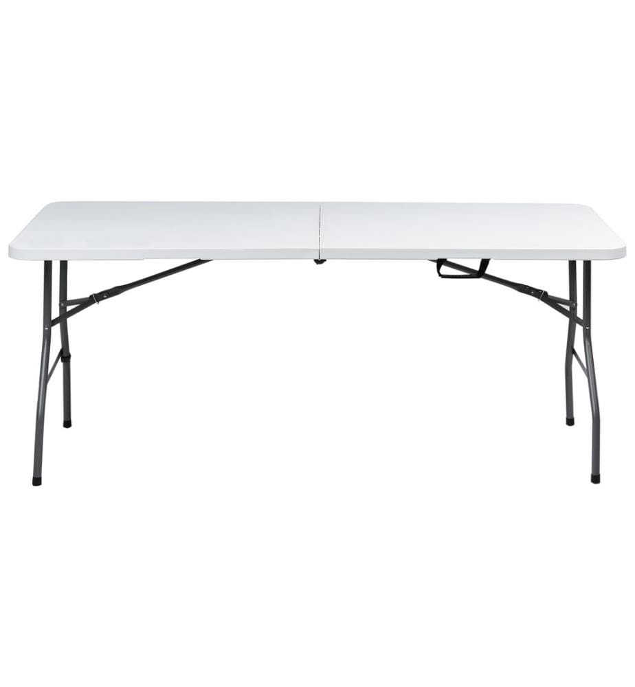 Garden Dining Set 4 Seater CUGNOLI Folding White