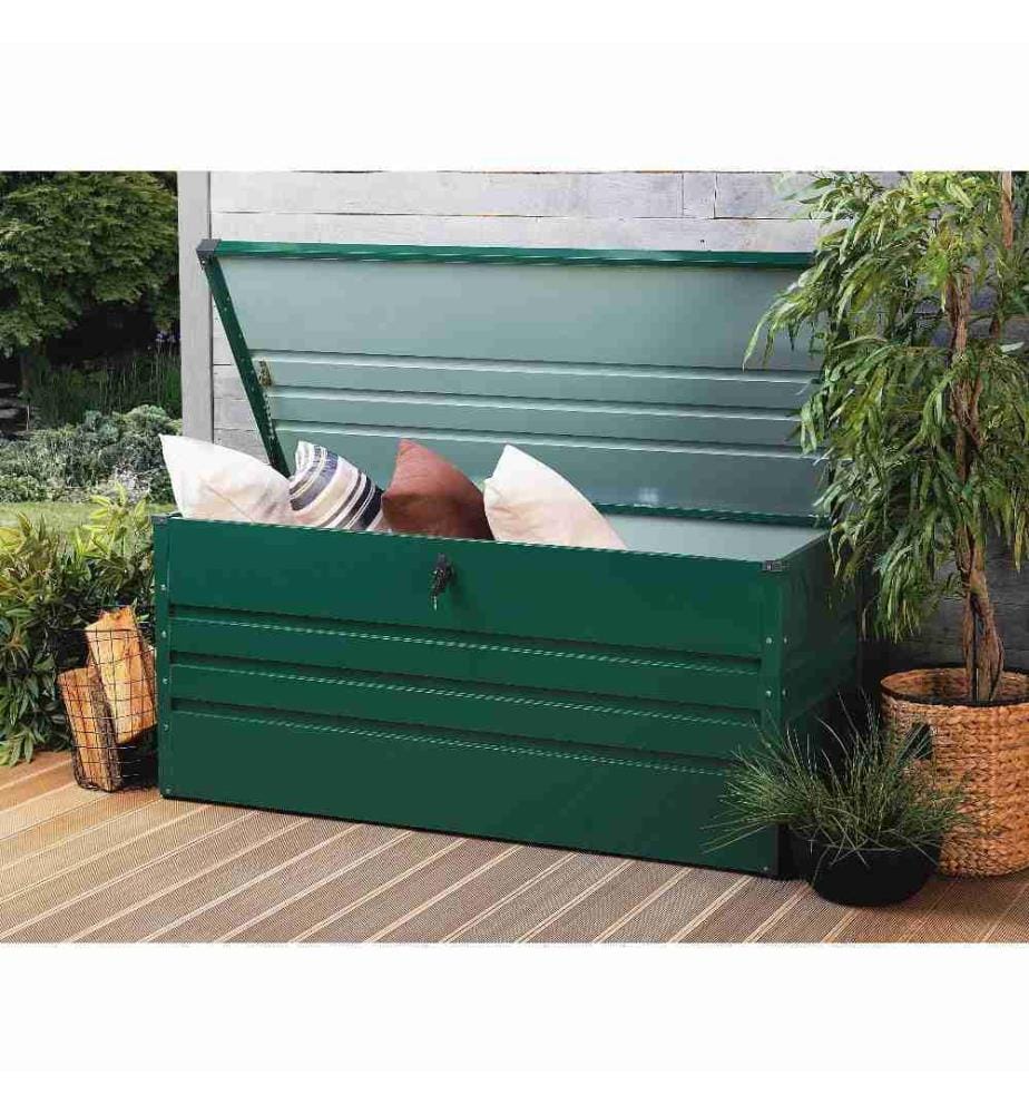 Storage Box CEBROSA 132 cm 62 cm Dark Green