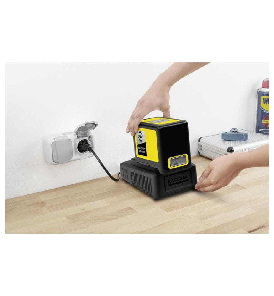 Kärcher Professional - Akku und Ladegerät Battery Power 36 V/5.0 Ah Starter Kit