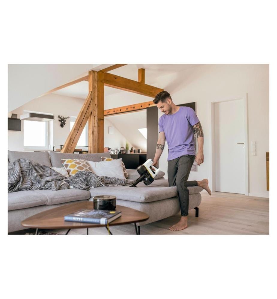 KÄRCHER - Akku-Hand- und Stielsauger VC 4 Cordless myHome Gelb/Schwarz