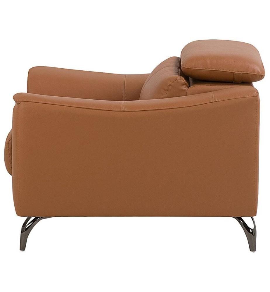 Sessel NARWIK Echtleder Braun