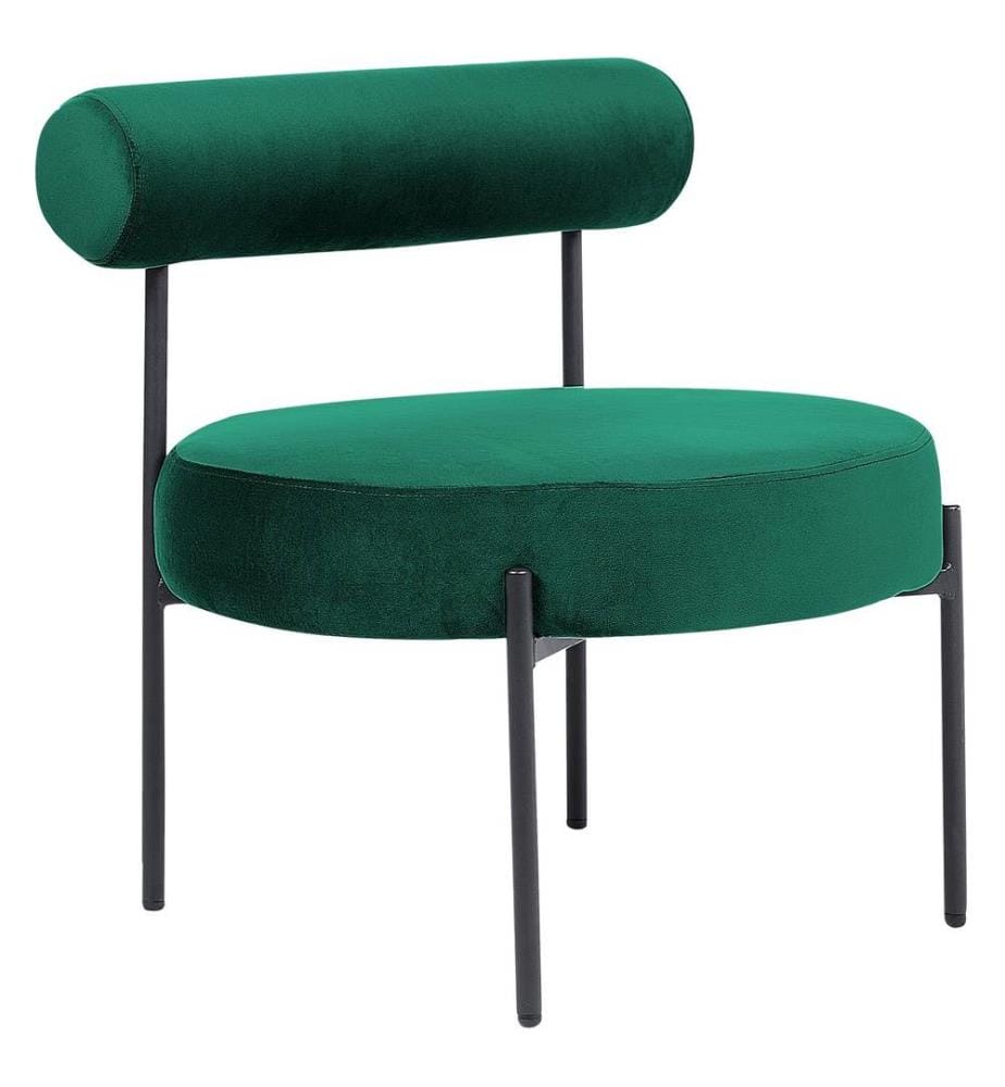 Sessel ALPHA Samtstoff Smaragdgrün
