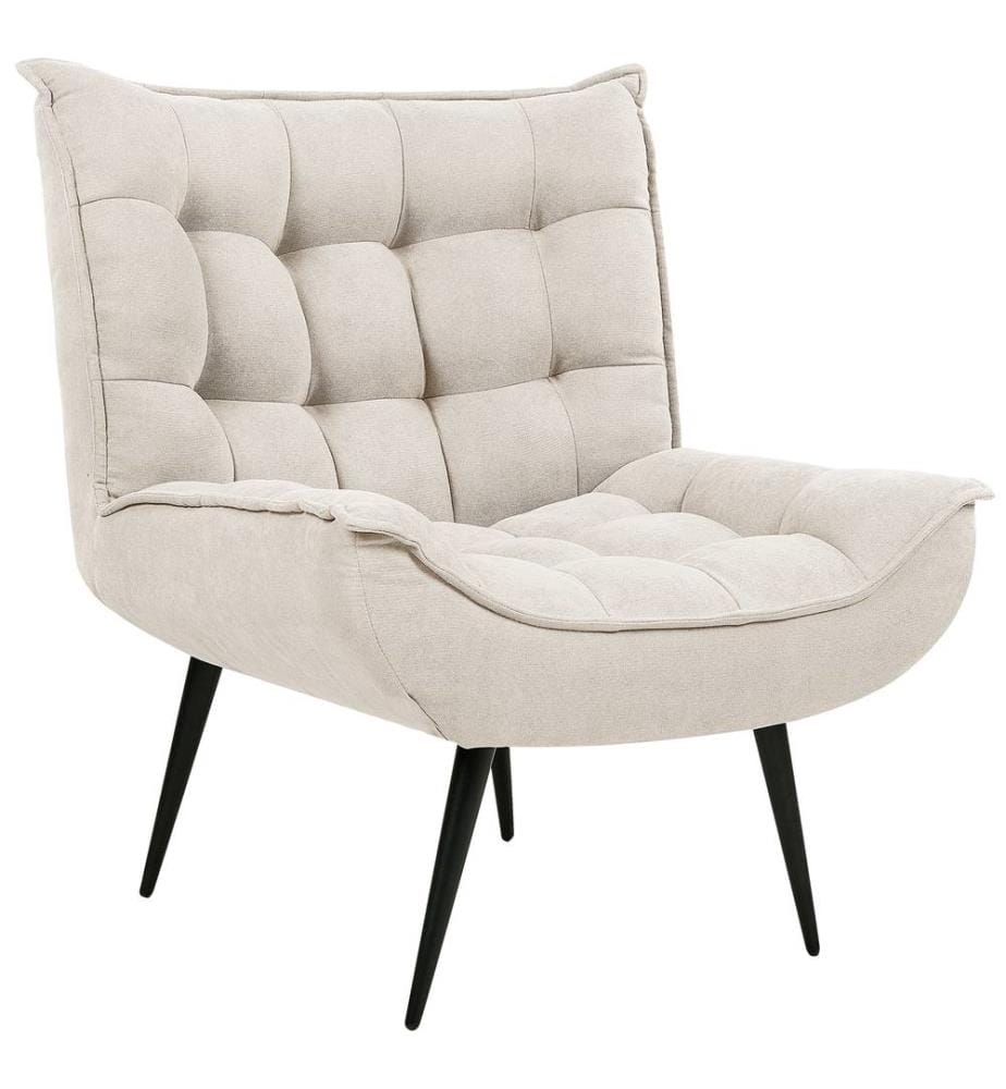 Sessel ALVESTA Stoff Hellbeige