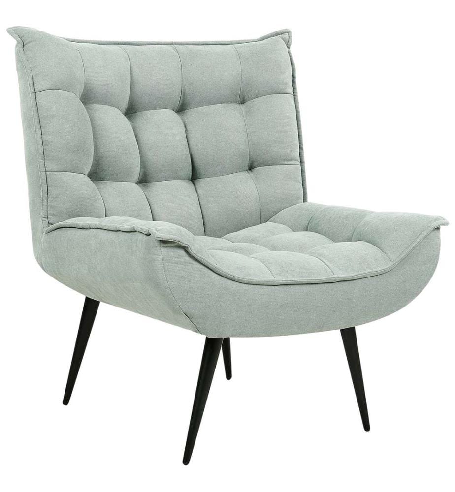 Fauteuil ALVESTA Tissu Vert menthe