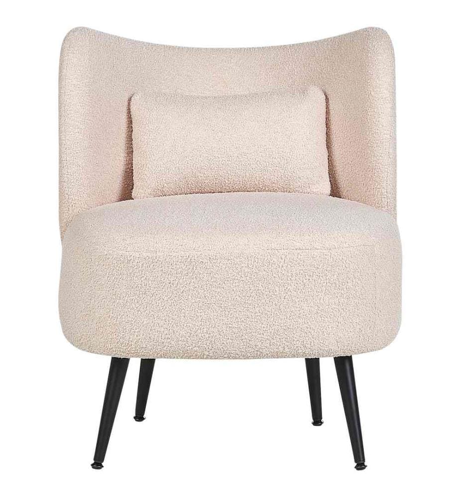 Fauteuil OTSBY Bouclé Beige