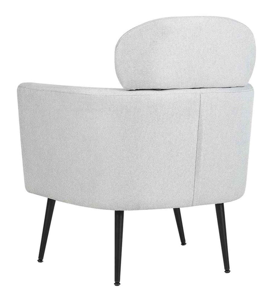 Fauteuil SOBY Tissu Gris clair