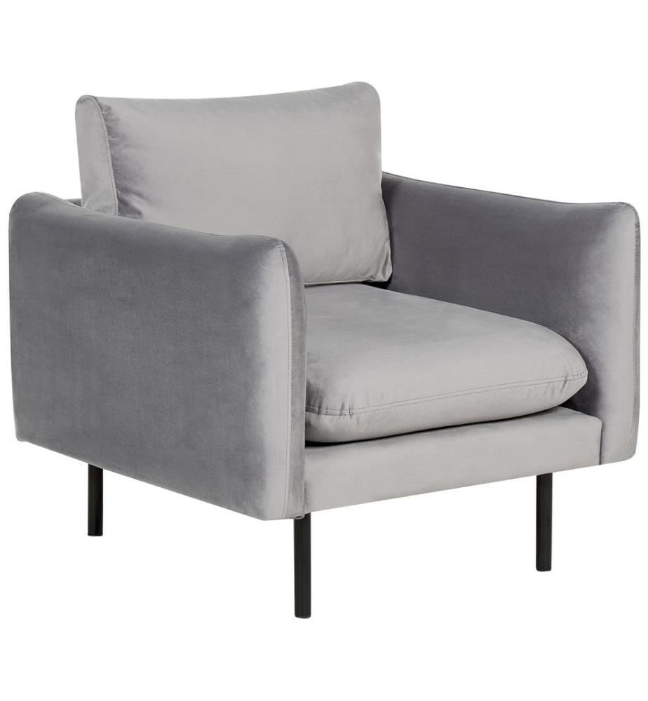 Sessel VINTERBRO Samtstoff Grau