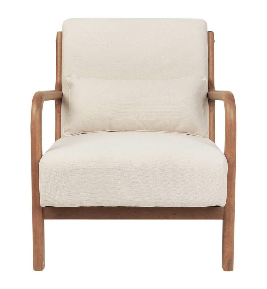 Fauteuil SKOVDE Tissu Beige clair