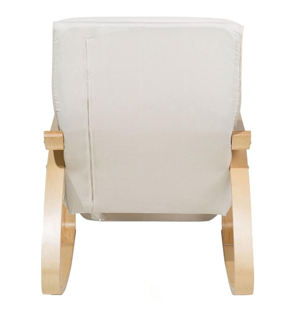Schaukelsessel WESTON Stoff Hellbeige