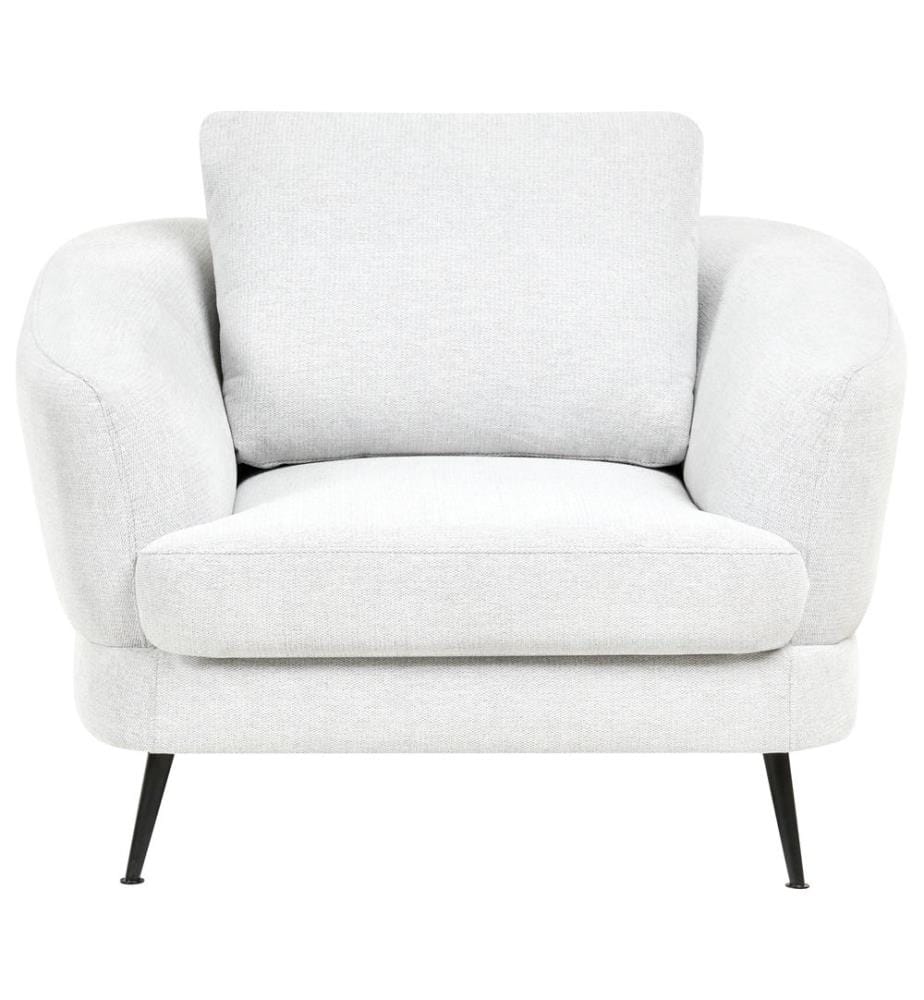 Sessel KJAER Stoff Cremeweiss