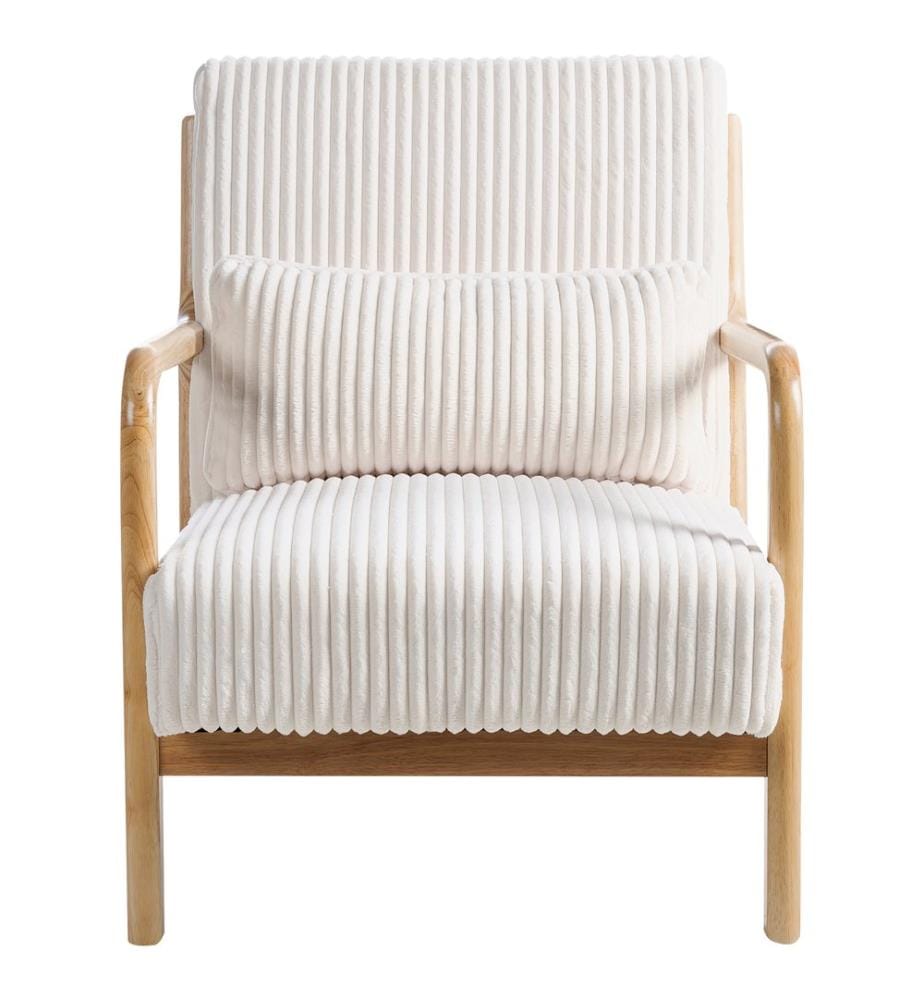 Sessel SORSELE Cord Weiss
