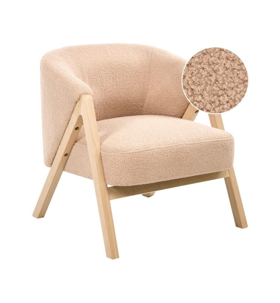 Sessel SKEI Bouclé Beige