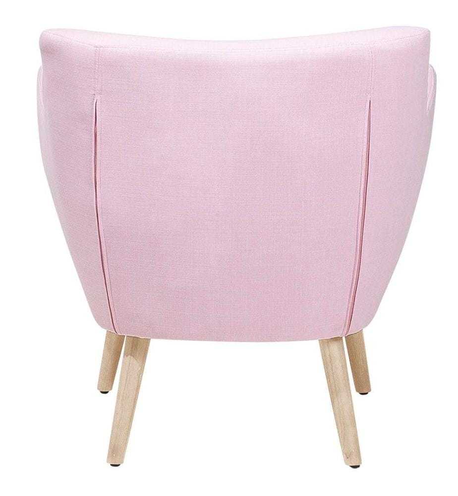 Sessel DRAMMEN Stoff Rosa