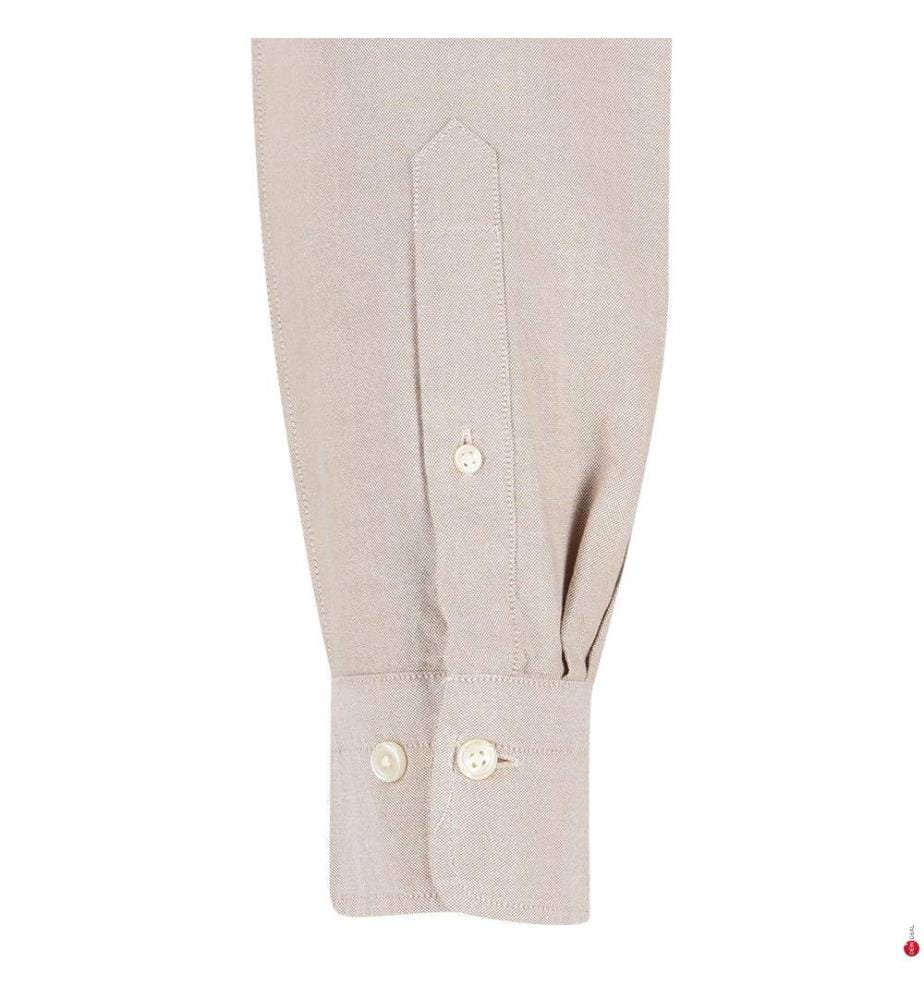 Camicia Oxford classica - Beige