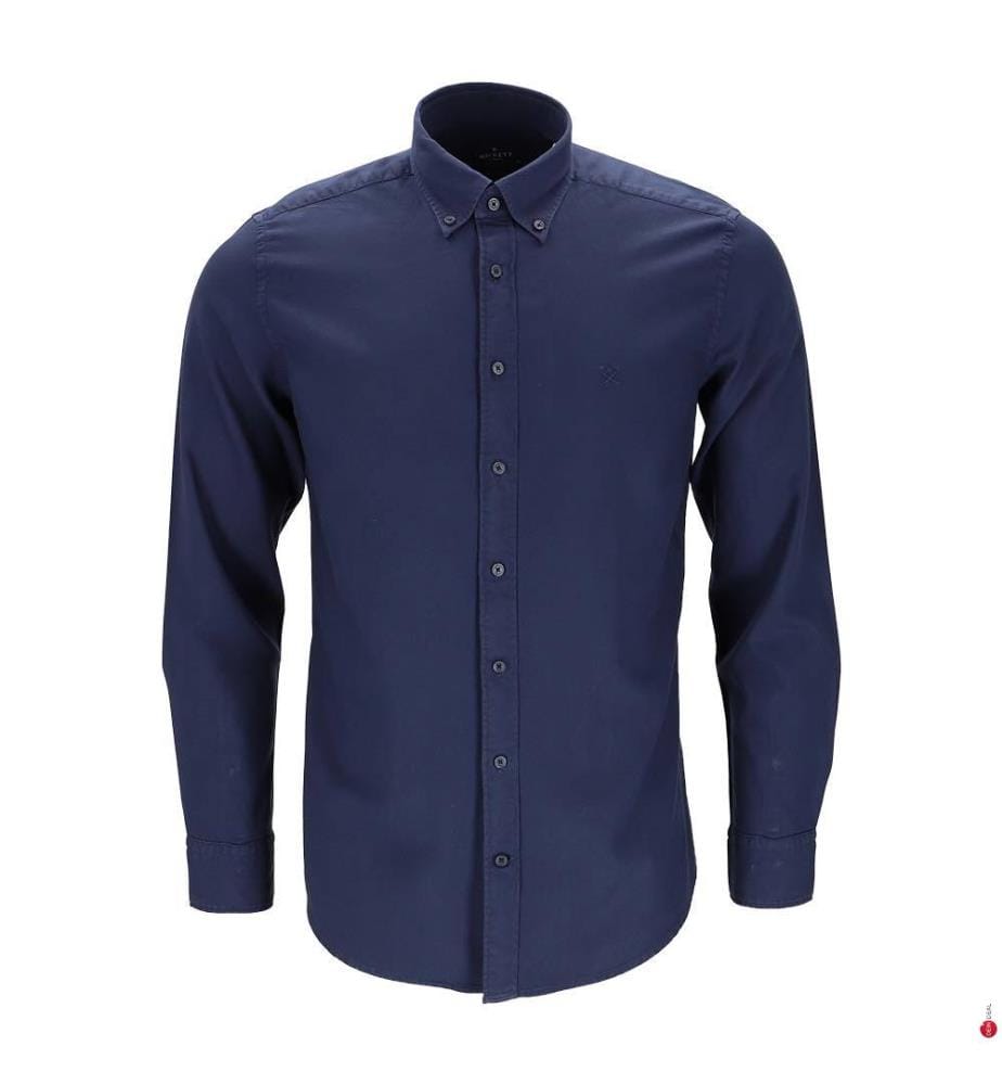 Camicia in twill spazzolato - Marina