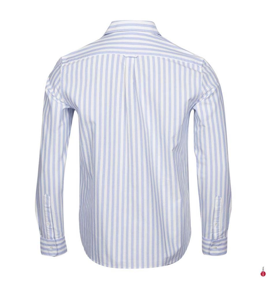 Chemise - Blanc et Bleu Clair